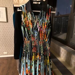 Multi color sleeveless dress